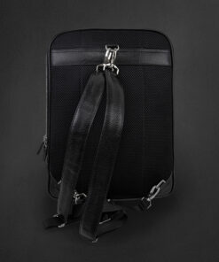 Echtes Leder Schwarz, Anthrazit, Dunkel, Reisetasche, Weekender, Umhängetasche, Crossbodytasche, Laptoptasche, Notebooktasche, Macbooktasche, Sporttasche